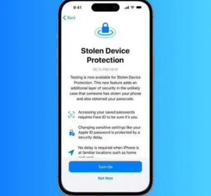 酉阳苹果授权维修店分享被盗设备保护功能开启方法 