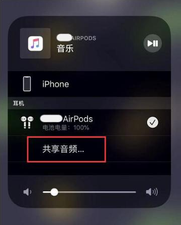 酉阳苹果14音频维修点分享iPhone14音频共享设置方法 