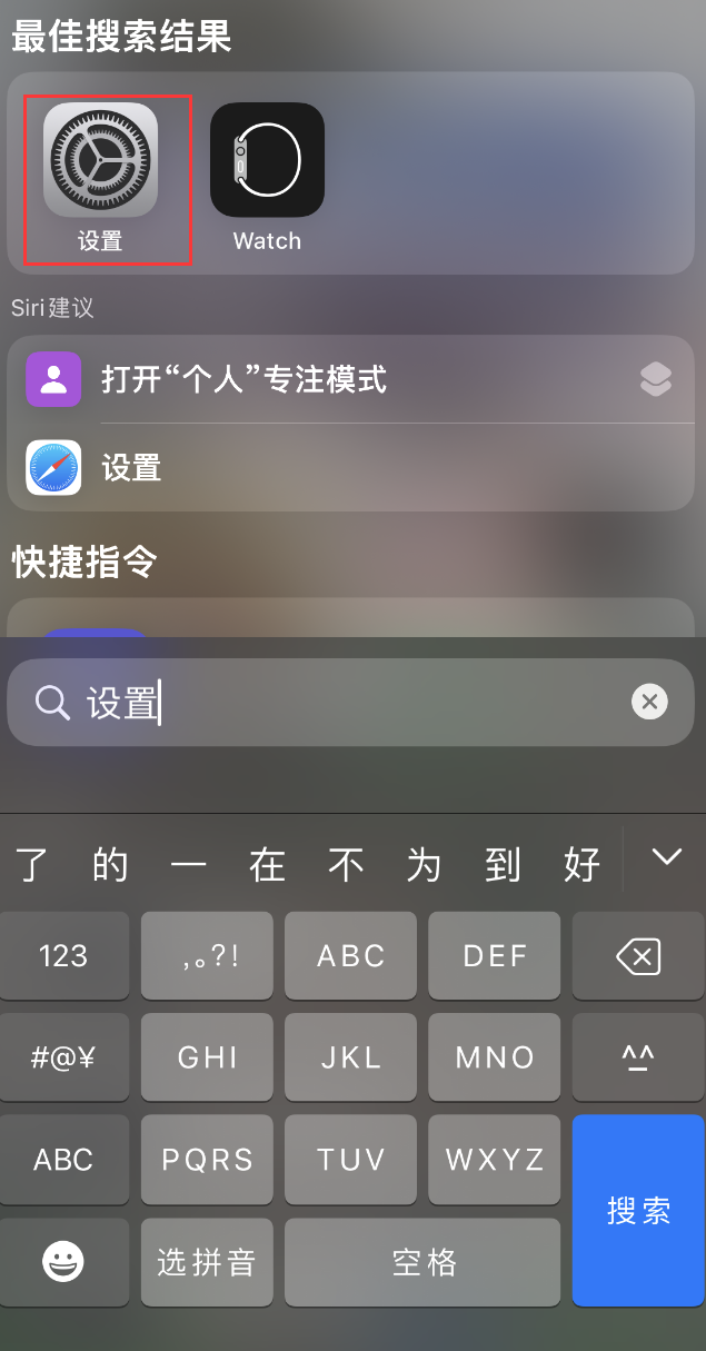 酉阳苹果手机维修分享：iPhone 找不到“设置”或“App Store”怎么办？ 