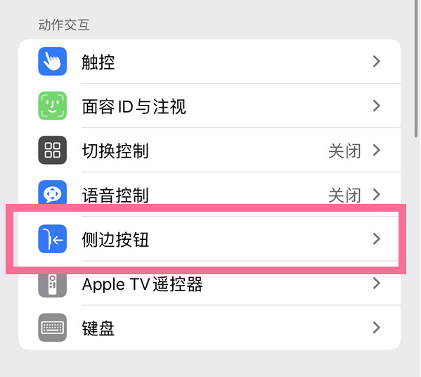 酉阳苹果14维修店分享iPhone14 Plus侧键双击下载功能关闭方法 