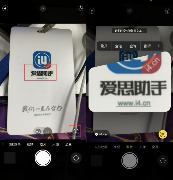 酉阳苹果手机维修分享升级iOS 16后如何通过相机翻译文本 