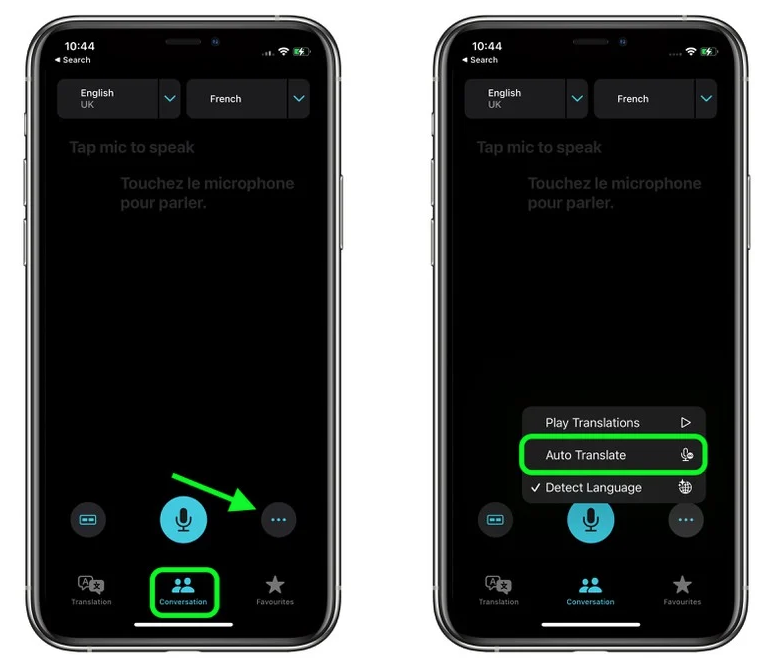 酉阳苹果手机维修分享iOS 15 “翻译” App 新改进 